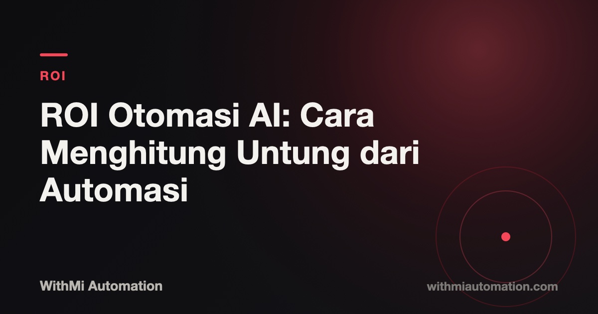 Automation ROI: How to Calculate the Return on AI Automation